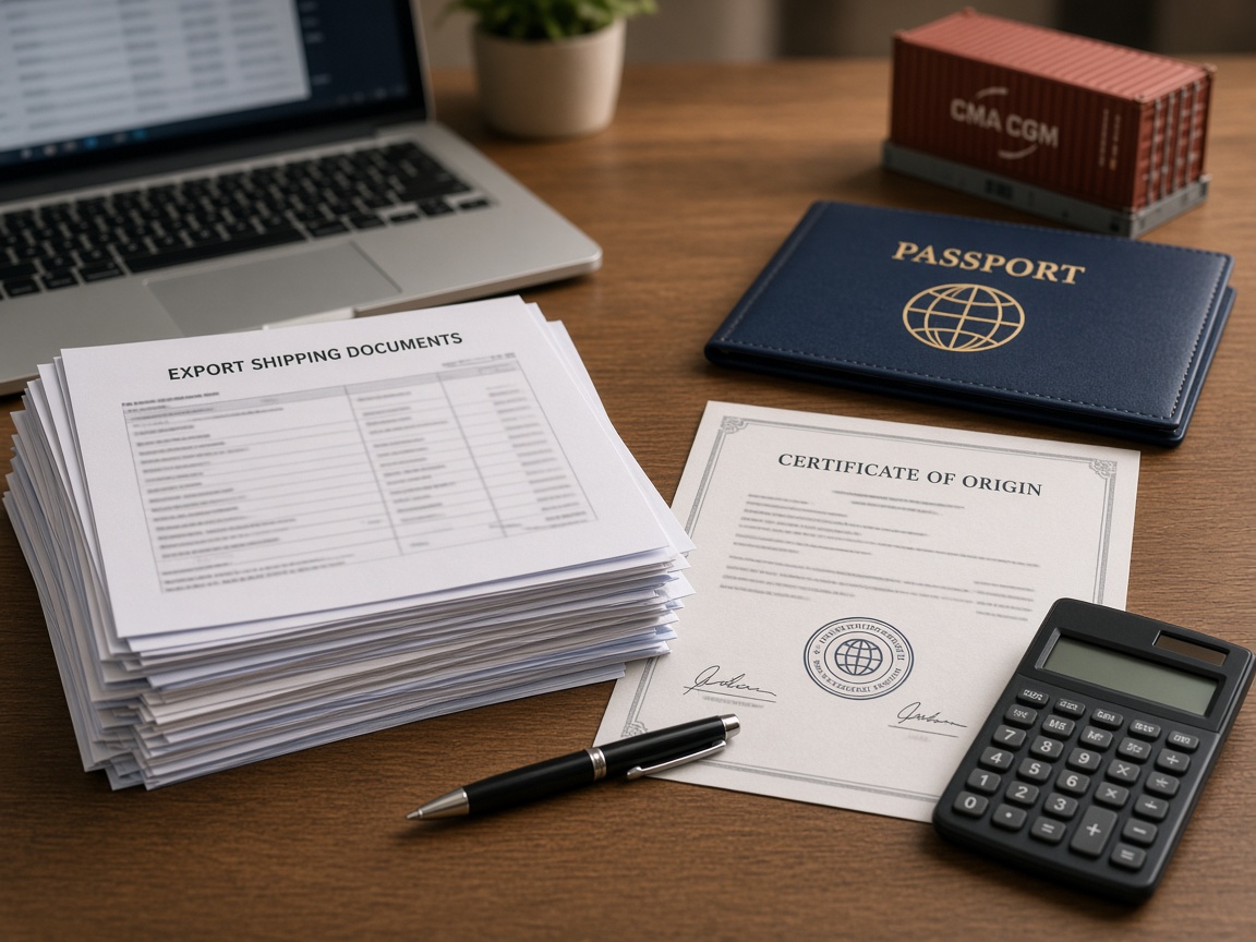 Export documents and certificates